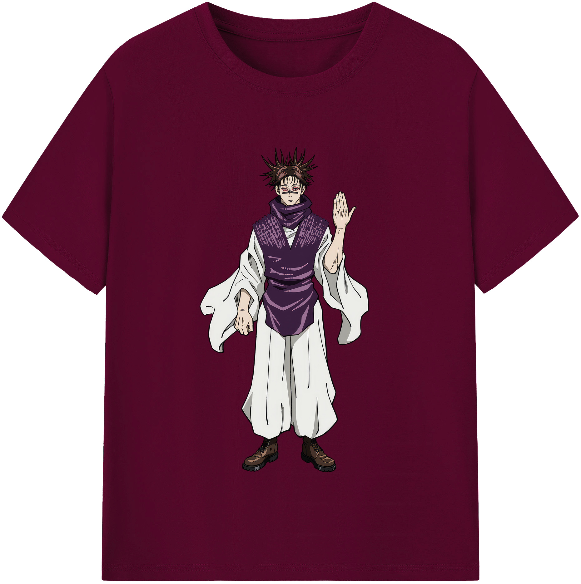 （画像用） 呪術廻戦 Jujutsu Kaisen レディースカジュアルプリントTシャツ（綿100％）